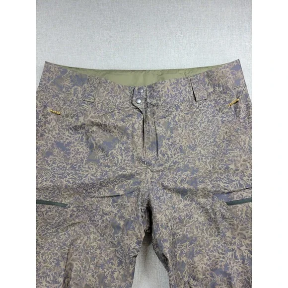 Patagonia Powder Town Mens Pants Size XXL Basin Green Ski Snowboard Trousers NEW - Picture 7 of 16